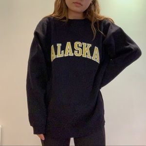 Alaska Oversized Pullover Sweatshirt